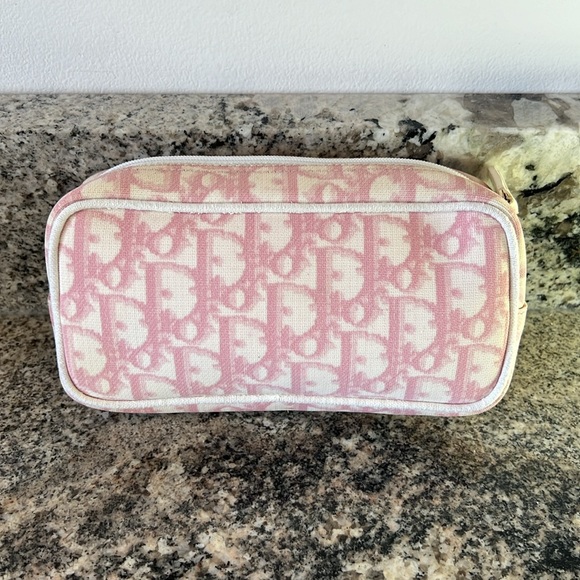 Christian Dior Trotter Canvas Cosmetics Pouch - Picture 3 of 9
